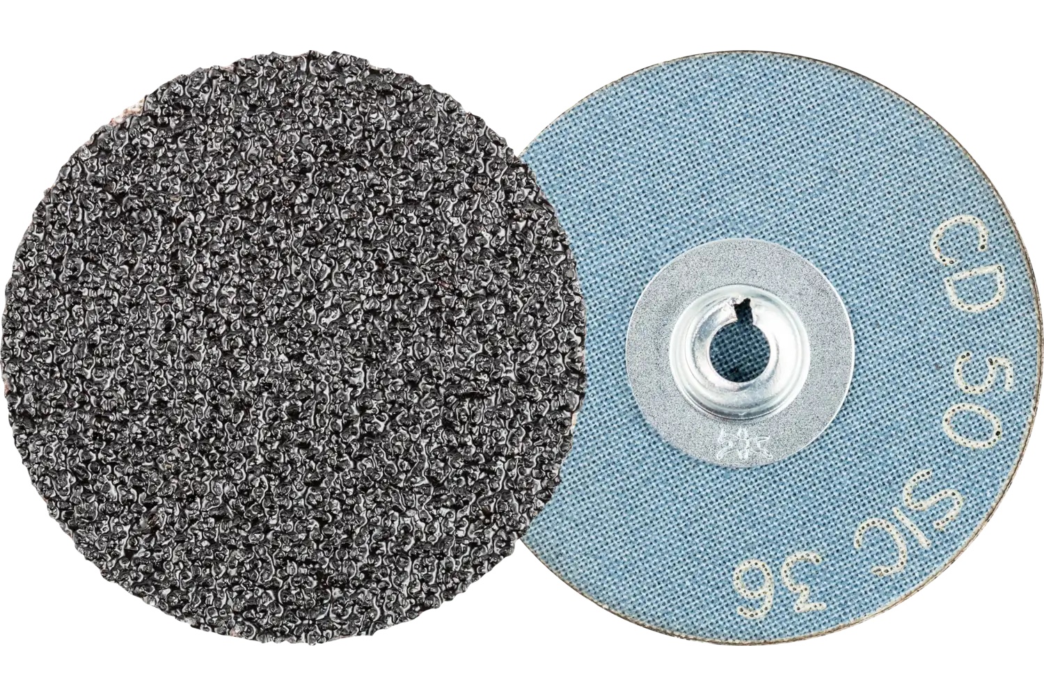 Picture of Pferd CombiDisc® Abrasive Disc, 2" Dia, Type CD, 36 Grit, Silicon carbide